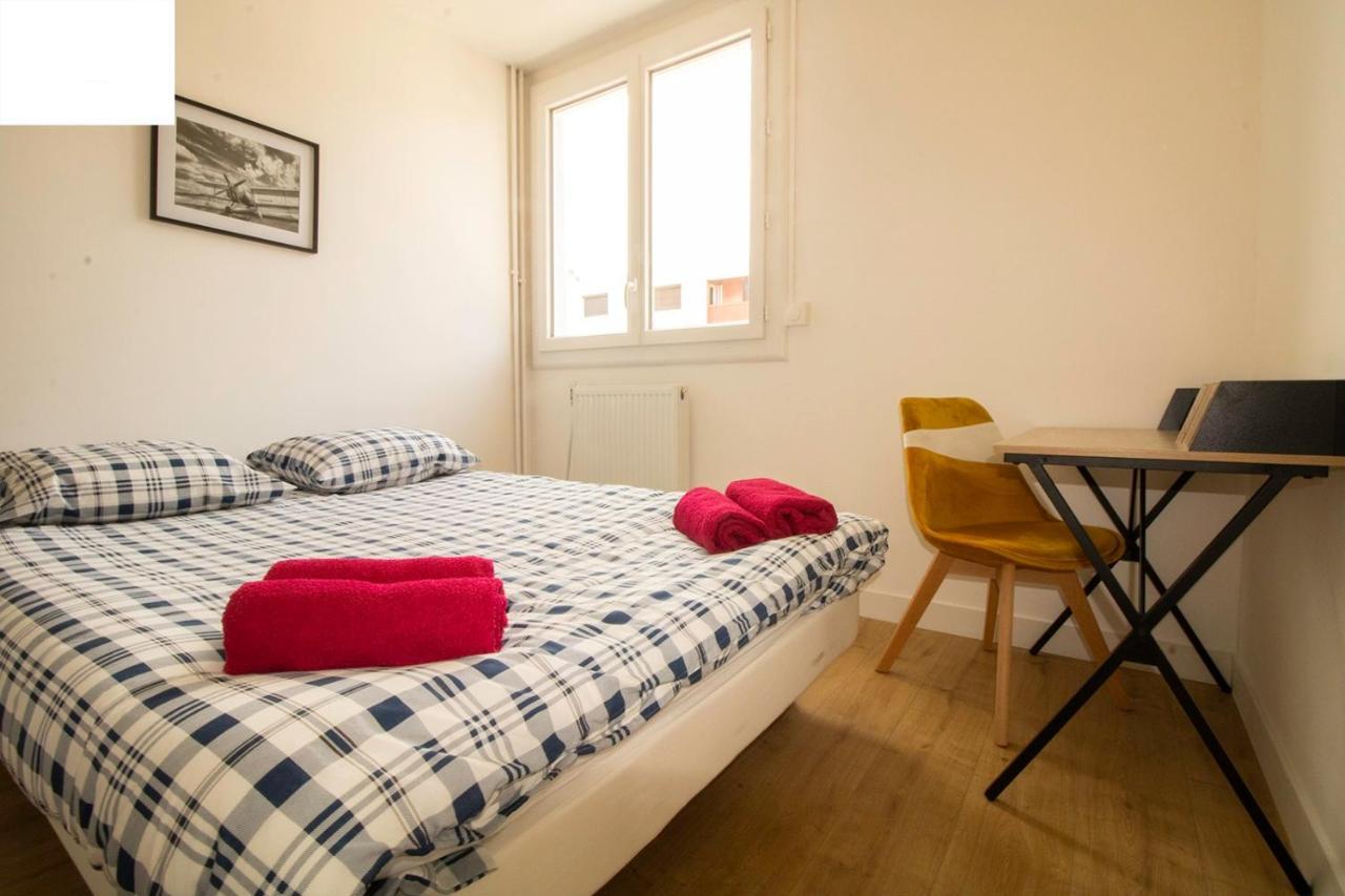 005- Appartement 6 Chambres, Tramway, Parking,Clim Montpellier Luaran gambar