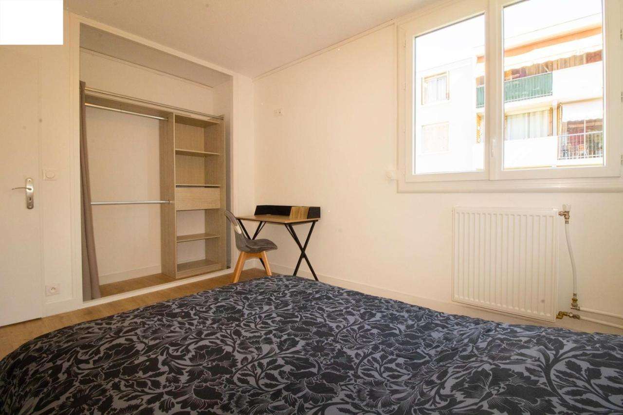 005- Appartement 6 Chambres, Tramway, Parking,Clim Montpellier Luaran gambar